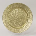 Podstawka pod talerz podtalerz złoty 1,5x33cm 125279