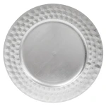 Podstawka pod talerz podtalerz srebrny 1,5x33cm 125277