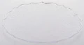 Podstawka pod talerz podtalerz transparentny srebrny 2x33cm 180308