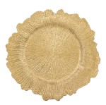 Podstawka pod talerz podtalerz złoty 2,5x35cm 147308