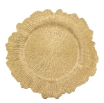 Podstawka pod talerz podtalerz złoty 2,5x35cm 147308
