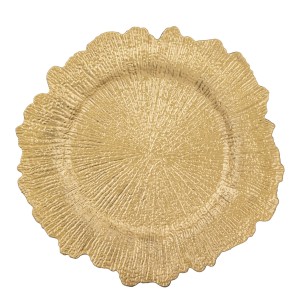 Podstawka pod talerz podtalerz złoty 2,5x35cm 147308