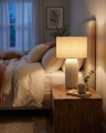 Lampa ceramiczna lampka nocna stołowa 50x30x30 185484