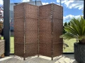 Parawan pokojowy dekoracyjny kotara 6 skrzydeł 180x300 brąz-6 SU-033B-6