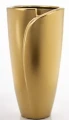 Wazon ceramiczny nowoczesny złoty 36x19x19 168091