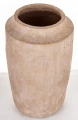 Wazon osłonka wykonana z terakoty beż  47x26x26 wew. 16cm 177279