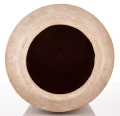 Wazon osłonka wykonana z terakoty beż  47x26x26 wew. 16cm 177279