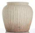 Wazon osłonka wykonana z terakoty beż 29x28x28 wew. 17,5cm 177274