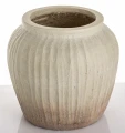 Wazon osłonka wykonana z terakoty beż 29x28x28 wew. 17,5cm 177274