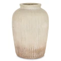 Wazon osłonka wykonana z terakoty beż 37x25x25 wew. 11cm 177273