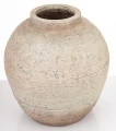 Wazon osłonka wykonana z terakoty beż 36x32x32, wew. 12cm 177272