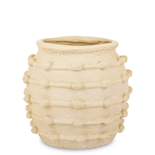 Wazon osłonka wykonana z terakoty ercu 30x30x30, wew. 19cm 177266