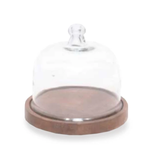Patera dekoracyjna drewniana 16x24x24 cm 185519
