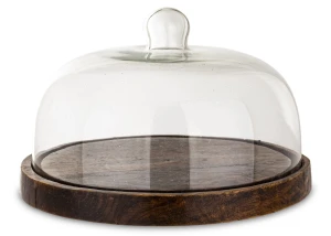 Patera dekoracyjna drewniana 16x24x24 cm 185519
