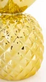 Skarbonka dekoracyjna ceramiczna złota ananas otwierana 15x9x9 168900