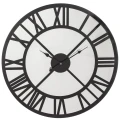 Zegar ścienny retro metalowy 60x60x5 cm 152789