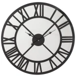 Zegar ścienny retro metalowy 60x60x5 cm 152789