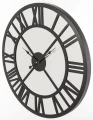 Zegar ścienny retro metalowy 60x60x5 cm 152789