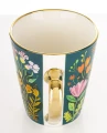 Kubek z porcelany kubek w kwiaty filiżanka do kawy herbaty 300ml 183580