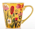Kubek z porcelany kubek w kwiaty filiżanka do kawy herbaty 300ml  183582