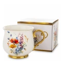 Kubek z porcelany biało złoty w opakowaniu dekoracyjnym 450ml 171909