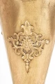 Parasolnik metalowy złoty antyczny 58x21,5 cm 175629