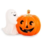Figurka Duszek Z Dynią Led ozdoba lampion Halloween 13x21x13 186542