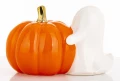 Figurka Duszek Z Dynią Led ozdoba lampion Halloween 13x21x13 186542