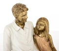 Figurka dekoracyjna kolekcja family tata z dzieckiem 11,5x15x12 167797
