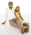 Figurka dekoracyjna kolekcja family tata z dzieckiem 11,5x15x12 167797