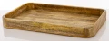 Taca dekoracyjna drewniana drzewo mango 4x40x25 185555
