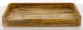 Taca dekoracyjna drewniana drzewo mango 4x40x25 185555