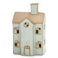 Dekoracja kamionka domek na t-light  15x9,5x7,5 180728