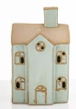 Dekoracja kamionka domek na t-light  15x9,5x7,5 180728