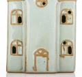 Dekoracja kamionka domek na t-light  15x9,5x7,5 180728