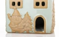 Dekoracja domek ceramiczny na t-light 18x11x10,5 180726