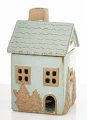 Dekoracja domek ceramiczny na t-light 18x11x10,5 180726