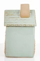 Dekoracja domek ceramiczny na t-light 18x11x10,5 180726