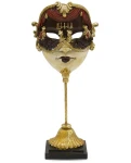 Figurka dekoracyjna maska wenecka 33x14,5x9 114070