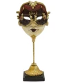 Figurka dekoracyjna maska wenecka 33x14,5x9 114070