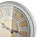 Zegar ścienny retro duży 50cm biały HTBE0388