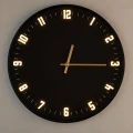 Zegar ścienny lustrzany podświetlany LED duży 60cm HTBE0296