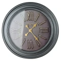Zegar ścienny retro duży 76x76x6cm HTBE0289