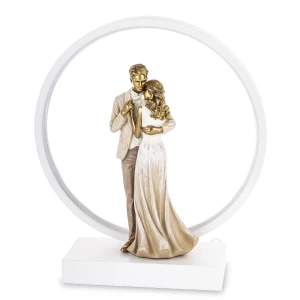 Figurka dekoracyjna kolekcja family para Led 33x30x10 184771