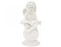Aniołek dekoracyjny biały figurka 31x14,5x15 67105
