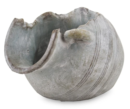Osłonka  betonowa doniczka szara wazon ogrodowa 16x23,5x18 136343